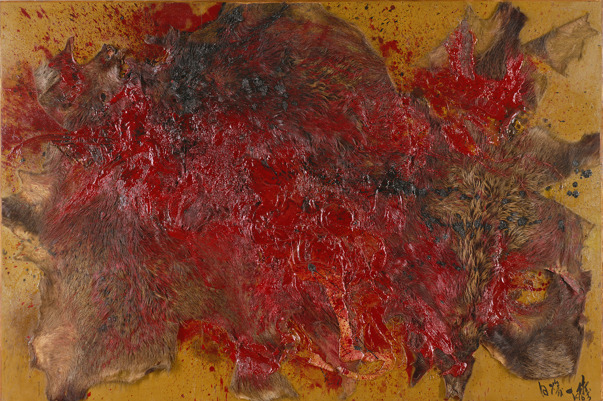 白髪一雄[猪狩壱]