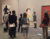 イメージ展示解説の様子