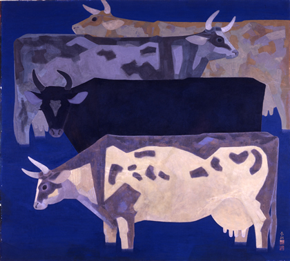 幸田春耕<牛の園>