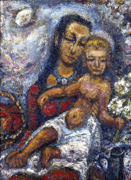 島　あふひ（シマ　アオイ）”帆船の風景”　　水彩画　肉筆　師前田寛治・三岸節子 島あふひ 月光聖母子 学芸員の作品解説 徳島県立近代美術館